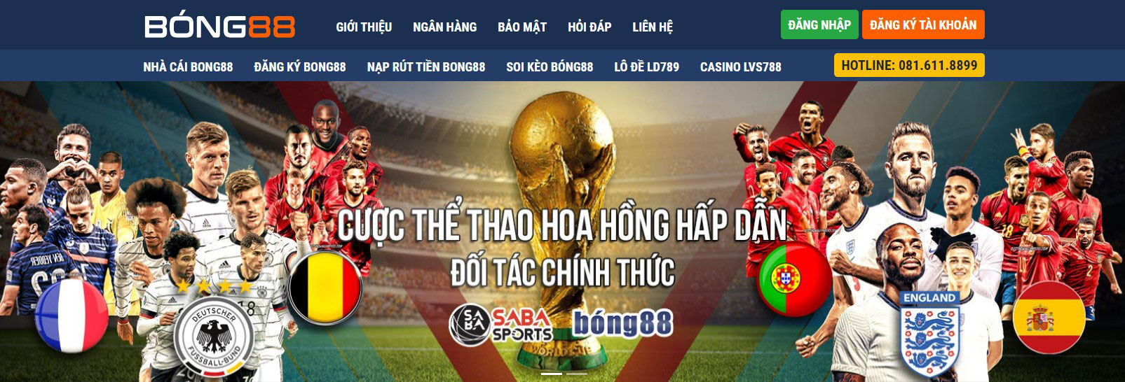 bong88mobi.info - Đại lý ủy quyền chính thức của nhà cái Bong88 tại Việt Nam